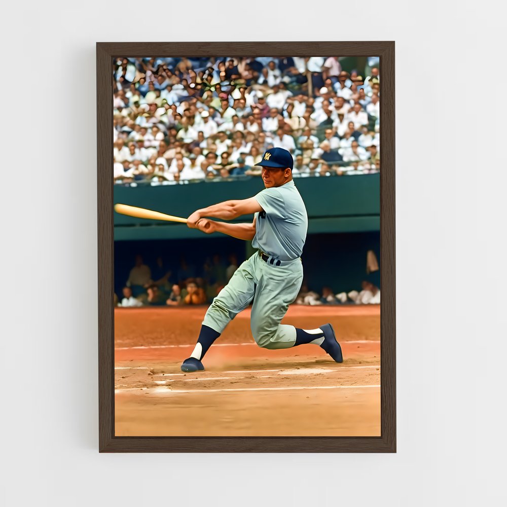 Poster Mickey de mantle – affiche Baseball (vue 5)
